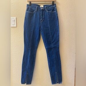 L’AGENCE Jyothi High Rise Split Ankle Jean